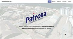 Desktop Screenshot of patrona.com.mx